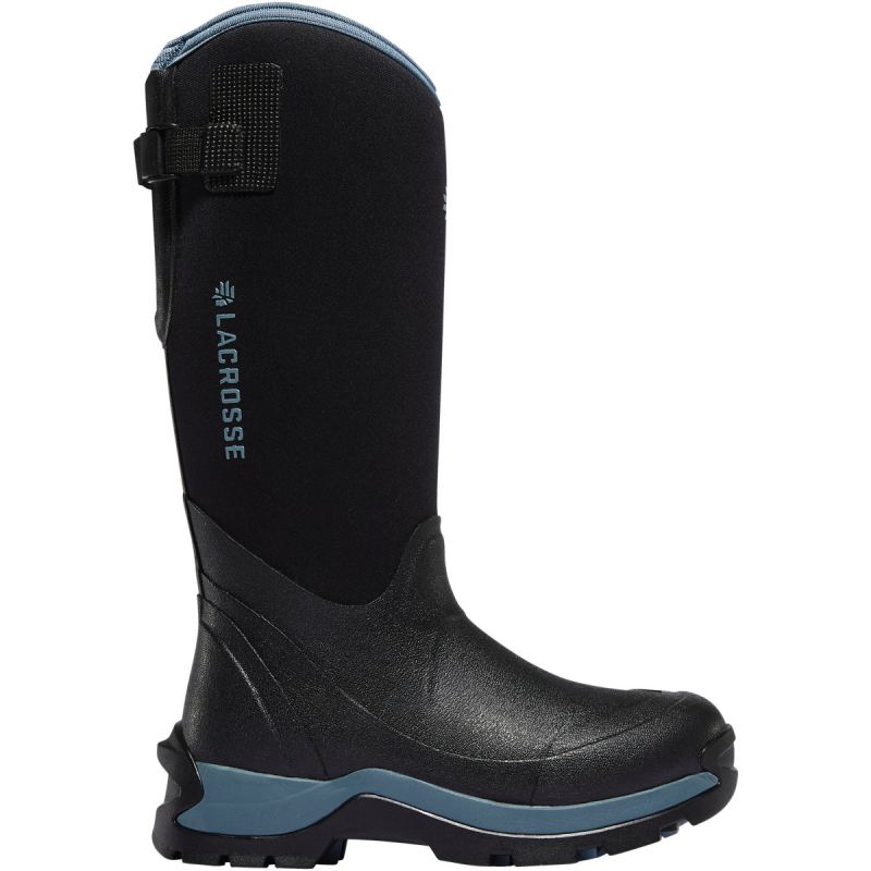 New Arrivals Lacrosse Alpha Thermal Women's Sizing Black/Cerulean 7.0MM