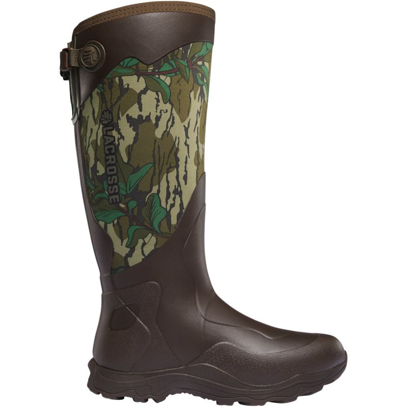 New Arrivals Lacrosse Men's Alpha Agility 17" Mossy Oak Green Leaf