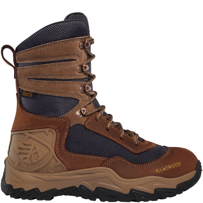 New Arrivals Lacrosse Windrose Women's Sizing 8" Brown/Midnight